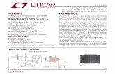 LT1167 - Single Resistor Gain Programmable, Precision ... · LT1167 1 1167fc TYPICAL APPLICATION FEATURES DESCRIPTION Single Resistor Gain Programmable, Precision Instrumentation