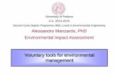 Second Cycle Degree Programme (MSc Level) in Environmental ...lasa.dii.unipd.it/VIA/LEX/Tools 4.pdf · terminology iso 14050 process oriented product oriented water footprint iso