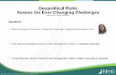 Geopolitical Risks Assess the Ever-Changing Challenges Handouts/RIMS 16/EMR010/EMR010... · Geopolitical Risks Assess the Ever-Changing Challenges (SESSION CODE EMR010) Speakers: