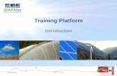 Training Platform - seap-alps.eu · - Development of an online Training Platform for climate protection and Climate Change mitigation. - Development of an Action Plan for Public Private