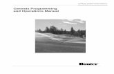 Genesis Programming and Operations Manual · GENESIS OPERATIONS MANUAL 2 INTRODUCTION The Genesis controller is ideal for golf, commercial, industrial, and agricultural applications.
