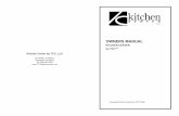 TCC Ops Manual for Print - Central Vacuum Stores & Central ...Center... · Kitchen Center by TCC, LLC ... The separate protective base lets you stand the ... The timer and digital