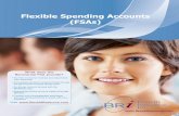 Flexible Spending Accounts (FSAs) - Pre-Tax Benefit ... · Flexible Spending Accounts (FSA) are IRS-approved accounts that allow you to pay for eligible medical and dependent care