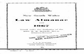 L ln - Law Almanacs - Homelawalmanacs.info/almanacs/nsw-law-almanac-1967.pdf · 11 tI I 1 Sth Wl 1 L ln I O I 6 .. I d ndr th Athrt f th I: O. K. M. MCAW, M.. A. S AttrnGnrl. I 04