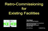 Retro-Commissioning for Existing Facilities - NEBB · Retro-Commissioning . for . Existing Facilities . ... Defining Retro-Commissioning (RCx) Retro-Commissioning: The systematic