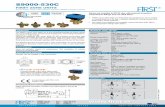 S9000-530C - first.si S9000 530_new.pdf · 3-way brass valves with electric actuator S9000 and Clip system. Valves are available in DN 20 size, with external threads,or compression