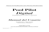 Sistema de Purificación para Piscinas Residenciales Pool ...shop.solardirect.com/pdf/pool-accessories/pool-purifier/poolpilot... · Sistema de Purificación para Piscinas Residenciales