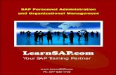 New HR Complete Version - learnsap.com · SAP HR or SAP Human Resources or SAP HCM or SAP Human Capital Management or SAP HRMS or SAP Human Resources Management System is one of the