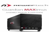 Guardian MAXimus - Apple Mac Upgrades - RAM, SSD Flash ... · NEWERTECH GUARDIAN MAXIMUS INTRODUCTION 2 1.4 FRONT VIEW 1.4.1 LED Indicators 1. Power — This LED will emit a solid