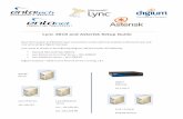 Lync 2010 and Asterisk Enta Technologies Setup …Engineer:%JonFarmer%% % % Title Microsoft Word - Lync 2010 and Asterisk Enta Technologies Setup Guide.docx Author seastman Created