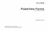 FlukeView Forms - Flukeassets.fluke.com/manuals/fvforms_umspa0600.pdf · permite transferir datos desde un instrumento digital de ... o Windows Vista. Hardware mínimo recomendado: