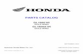 PARTS CATALOG - Goldwing Chrome Goldwing GL1800 2005... · Models and applicable serial numbers given in this parts catalog can be identified as follows. ... 32 FENDER A, RR. 80100-MCA-000