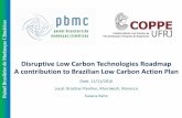 Disruptive Low Carbon Technologies Roadmap A contribution ... Low Carbon... · Climáticas Disruptive Low Carbon Technologies Roadmap A contribution to Brazilian ... the 21st century.