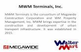 MWM Terminals, Inc. - DOTr · MWM Terminals, Inc. MWM Terminals is the consortium of Megawide Construction Corporation and WM Property Management, Inc. MWM brings expertise in the