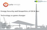 Energy Security and Geopolitics of Oil & Gas: Technology ... · 3 Energy Security and Geopolitics of Oil & Gas: Trends • What is energy security? • What is geopolitics and geostrategy?