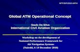 Global ATM Operational Concept · 6 Global ATM Operational Concept The global ATM operational concept is a vision that; describes how an integrated global Air navigation System should