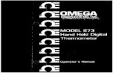 : OMEGA - David Kleinfeld Laboratory at UC San Diego Engineering/Omega... · r\: OMEGA ^^ ^^EIMGIIMEERIIMCIIMCH FiyniiyFFDii\i. G iiur In 0>lf."f» t lirwup Company MODEL 873 Hand