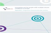 Appendix C - Icare4eu · Innovating care for people with multiple chronic conditions in Europe Appendix C. Programme ... 88 Spain Marco Referencial de la Continuidad de ...