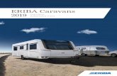 ERIBA Caravans 2019 Individual independent travel · A prime example of efficiency The Touring caravan from ERIBA. The unique and timelessly elegant design of the ERIBA Touring is
