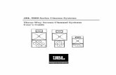 Cinema 5000 Series Screen Channel Systems User’s Guide · Cinema 5000 Series Screen Channel Systems User’s Guide JBL Cinema 5000 Series - User’s Guide ...