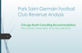 Paris Saint-Germain Football Club Revenue Analysis .Paris Saint-Germain Football Club Revenue Analysis