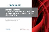 2015 IOUG DATA PROTECTION AND AVAILABILITY SURVEY · 3 2015 IOUG DATA PROTECTION AND AVAILABILITY SURVEY was produced by Unisphere Research and sponsored by EMC.Unisphere Research