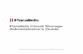 Parallels Cloud Storage Administrator's Guide - Odin · Parallels Cloud Storage is optimized for storing large amounts of data and provides replication, high-availability, and self-healing