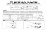 Rhino Rack Lockable Tie Down RTD25/35/45/55Lvpm.cdn.rhinorack.com.au/Instructions/Accessories/RTD25-35-45-55L.pdf · RTD25/35/45/55L Pull the end of the Strap through the Assembly
