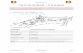 PROCEDURES FOR EBOS - xb.ivao.aero · The EBOS CTR runs from GND (Ground level) to 1500ft. Any traffic higher than 1500ft will not be handled by Tower. All traffic within the EBOS