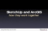 SketchUp and ArcGIS - dds.be.washington.edudds.be.washington.edu/.../links_:_files/SketchUpGIS_Workflow.pdf · Using SketchUp and ArcGIS Use SketchUp to model in 3D. Using SketchUp
