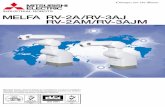 INDUSTRIAL ROBOTS MELFA RV-2A/RV-3AJ RV-2AM/RV-3AJM dimensions/rv-2a/RV-2A 3AJ Brochure.pdf · INDUSTRIAL ROBOTS MELFA RV-2A/RV-3AJ RV-2AM/RV-3AJM Mitsubishi Electric Industrial Robots