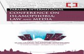 CONFERENCE ON ISLAMOPHOBIA: and MEDIA · INTRODUCTION Dr. CEMALETTİN HAŞİMİ Director General Having over a century old public service experience, Republic of Turkey Office of