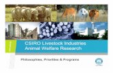 CSIRO Livestock Industries Animal Welfare Research · • Early 20 th Century: Prevention of cruelty ... 1900 1920 1940 1960 1980 2000 ... Glucocorticoid receptor • Ligand-dependent