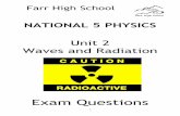 Unit 2 Waves and Radiation - Mr. Marshallsay's Physics Sitesmarshallsay.weebly.com/uploads/3/1/4/6/3146892/n5_phys_wr_ppqs.pdf · Unit 2 Waves and Radiation ... The radio in car B