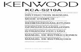 CD / MD CHANGER SWITCHING UNIT WITH AUXILIARY RCA …manual.kenwood.com/files/B64-1414-00.pdf · cd / md changer switching unit with auxiliary rca stereo input 3 page 2-7 instruction
