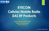 EYECOM Cellular/Mobile Radio DAS RF Productseyecom-telecom.com/pdf/news/eyecom digital rf repeater and das... · EYECOM Cellular/Mobile Radio DAS RF Products Excel Telecommunications