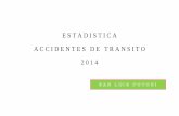 24 SLP 2014 - sct.gob.mx · indice de accidentes por millon de vehiculos-kilometro (2014) indice de accidentes en el estado 2014 estado de san luis potosi 2014 i a v -km = 0.150