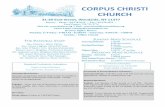 CORPUS CHRISTI CHURCH - ccwoodsideny.orgccwoodsideny.org/wp-content/uploads/sites/69/2017/12/dec10_2017... · + Carmen Chia + +Esteban & Carmen Ayerbe + Julio & Maria Fernandez -