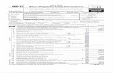 Tax Form 990 for 2013 - cdn3.sportngin.com · Short Form Return of Organization Exempt From lncome Tax Under section 501 (c), 527, or 4947(aXl) of the Internal Revenue Code (except