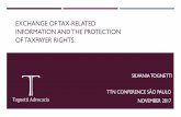 EXCHANGE OF TAX-RELATED INFORMATION AND THE … · taxpayer’s request (under Law 12,527) ... Repatriação de Ativos Lei 13.254/16 (Dra. Silvania Tognetti) Author: Silvania Tognetti