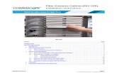 TECP-31-106 Issue 2 May 2016 - CommScope · FEC-1OK Main Components: 2 DIMENSIONS AND SPECIFICATIONS: Figure 1 shows dimensions for the FEC-10K. Table 1 lists specifications. 26234-A:
