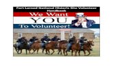 Fort Larned VIP Handbook - nps.gov · Fort Larned’s VIP Program 5 Interpretive Program 6 Volunteering – Requirements 6 ... occasionally escort commercial wagon trains. During