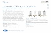 ConstantColor™ CMH G12 - Lumitron Lightinglumitronlighting.com/lamp/PDF/GE/ConstantColor_CMH_G12_101124.pdf · ConstantColor™ CMH lamps combine the HPS technology (providing stability,