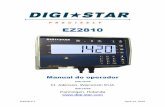 EZ2810 - Digi-Star International · D4008-PT April 14, 2015 EZ2810 Manual do operador Ft. Atkinson, Wisconsin EUA Panningen, Holanda