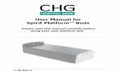 User Manual for Spirit Platform™ Beds - Stryker Medical · A Spirit Platform™ Bed is a customer requested bed configuration that is intended to perform a specialized function