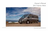 Owner’s Manual 2017 Hymer Aktiv · Erwin Hymer Group North America, Inc. (hereby known as Erwin Hymer Group NA) reserves the right to make changes at any time, without notice in