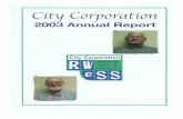 2004 Annual Report - citycorporation.comcitycorporation.com/CCRWeb/CCR_reports/2003 CCR.pdf · 01 COUJIJJGLCG' r!01Je Clnp' mol.r orlL guq UJGCGL GlJJblOÀGCZ 01 ph 01 01 COhGLGq