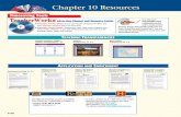 Timesaving Tools TEACHING TRANSPARENCIES .312A Chapter 10 Resources Timesaving Tools • Interactive