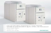 Circuit-Breaker Switchgear Type NXAIR, NXAIR M and NXAIR … · Circuit-Breaker Switchgear Type NXAIR, NXAIR M and NXAIR P, up to 24 kV, Air-Insulated · Siemens HA 25.71 · 2010