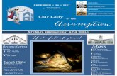 WITH MARY, SERVING C - Our Lady of Assumption Parisholassumption.net/wp-content/uploads/2017/12/Bulletin-12.24.17.pdf · DECEMBER 24 2017 of the Our Lady The Fourth Sunday of Advent